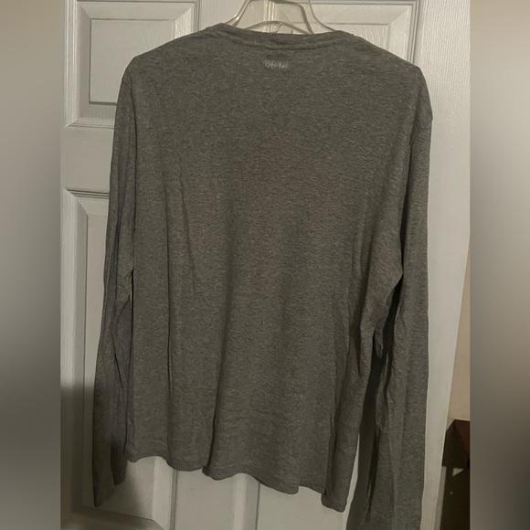 Men CK long sleeve undershirt, size XL, Grey - Picture 3 of 3